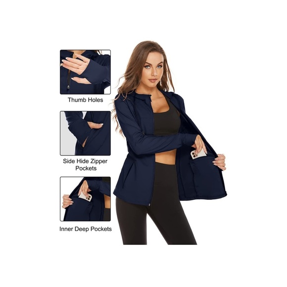 MOCOLY Women's UPF 50+ Sun Protection Hoodie Jacket Lightweight - Picture 6 of 7